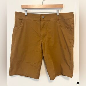 Kuhl Born In The Mountains Warm Khaki Camping Hiking Shorts 108846 Men's Size 38